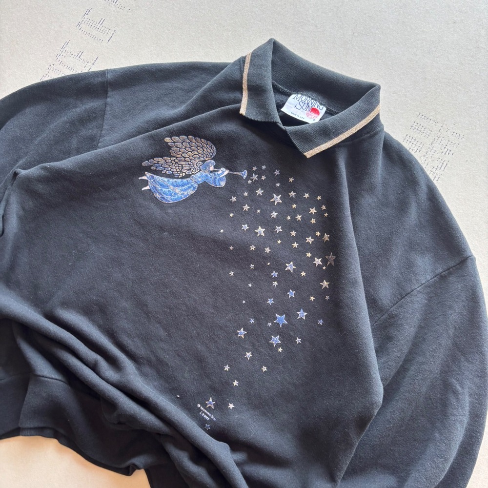 Vintage 90s Morning Sun Angel Sweatshirt